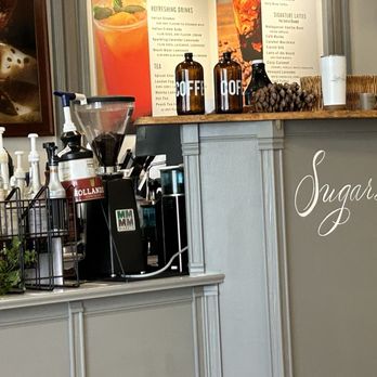 Sugar Leaf - Coffee area counter - Cafes Near Me - Branson, Missouri