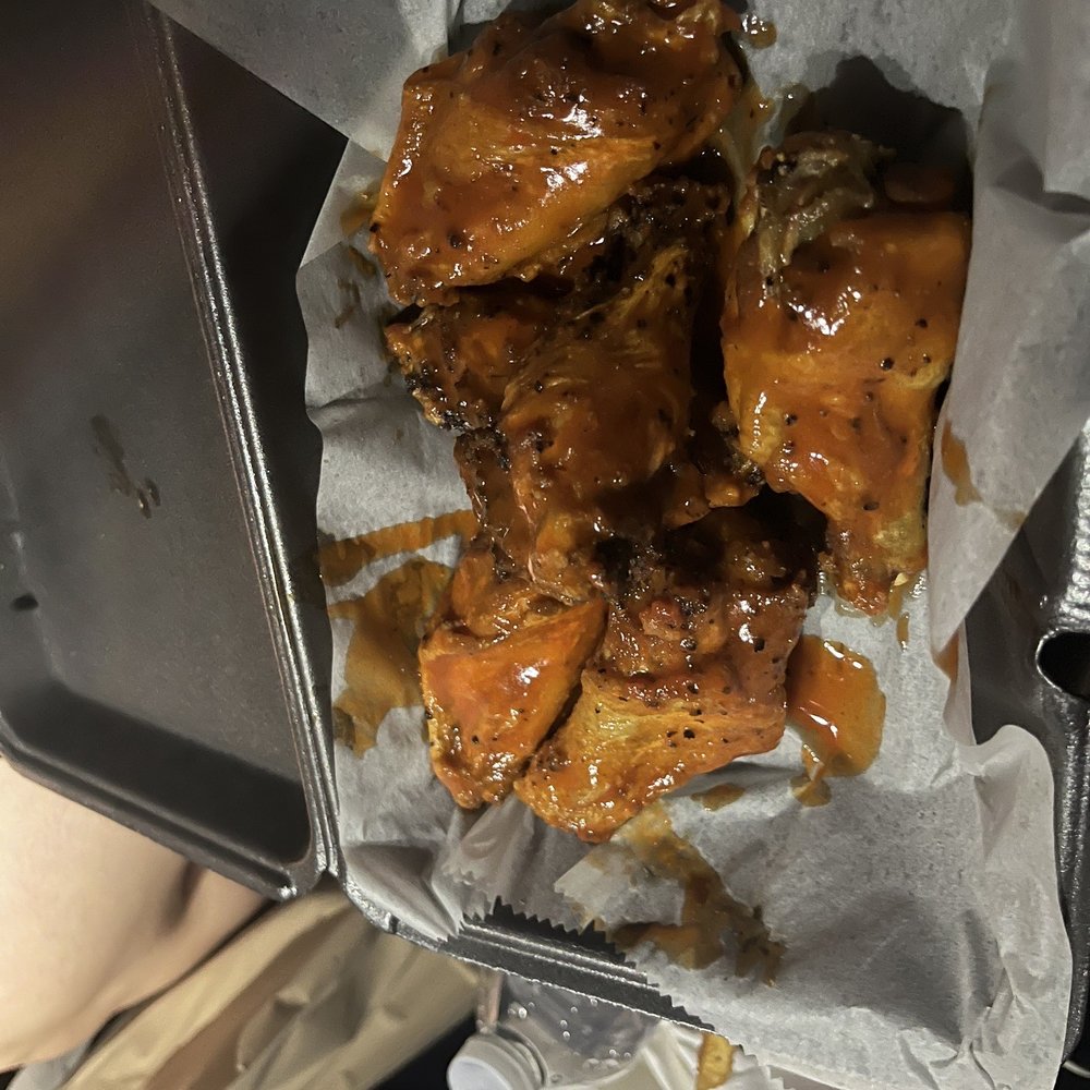 The Cocky Rooster - Just Wing It* sauced with lemon pepper or lemon Buffalo something like that - Chicken Wings Near Me - Richmond, Virginia The Cocky Rooster - Just Wing It* sauced with lemon pepper or lemon Buffalo something like that - Chicken Wings Near Me - Richmond, Virginia