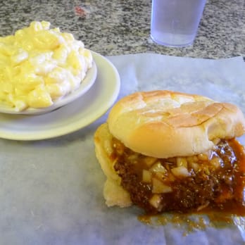 Jim’s Lunch - Hamburger w/ special sauce and mac 'n cheese - Burgers Near Me - Millville, New Jersey