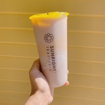 Sunright Tea Studio - Sunnyvale - fresh taro, ceylon black tea, oat milk, honey boba - Bubble Tea Near Me - Sunnyvale, California Sunright Tea Studio - Sunnyvale - fresh taro, ceylon black tea, oat milk, honey boba - Bubble Tea Near Me - Sunnyvale, California