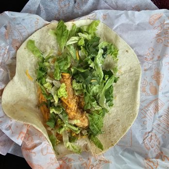 Popeyes - A tiny "chicken tendor" in this huge wrap is disrespectful - Fast Food Near Me - Birmingham, Alabama