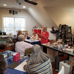 Pelletier Craft Studio - Want to make new friends? We enjoy creating new friendships  before, during and after classes.