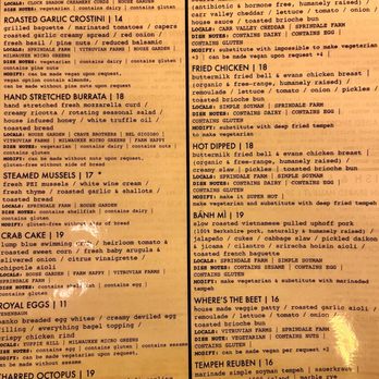 Heirloom MKE - Menu - Food Trucks Near Me - Milwaukee, Wisconsin