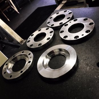 Custom Machining & Fabrication - Steel flanges - Machine Shops Near Me - Long Beach, California