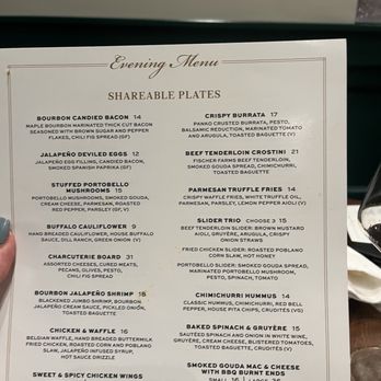 Antilogy - Menu - New American Near Me - Greenwood, Indiana