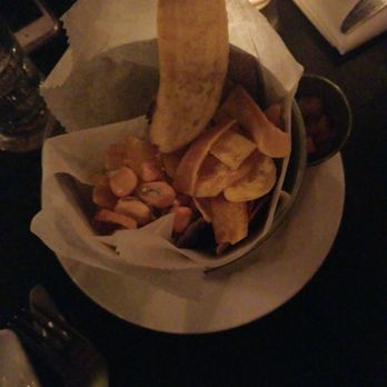 Surfish Bistro - Plantains on the house. - Latin American Near Me - Brooklyn, New York
