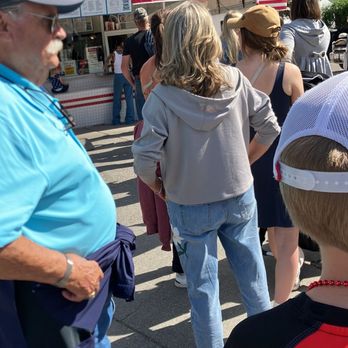 Mark's In and Out - Eager customers at Mark's In and Out - Burgers Near Me - Livingston, Montana