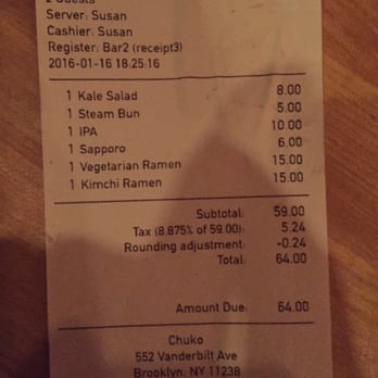 Chuko - Bring cash! This place is living in 80s and begging for an audit. - Asian Fusion Near Me - Brooklyn, New York Chuko - Bring cash! This place is living in 80s and begging for an audit. - Asian Fusion Near Me - Brooklyn, New York