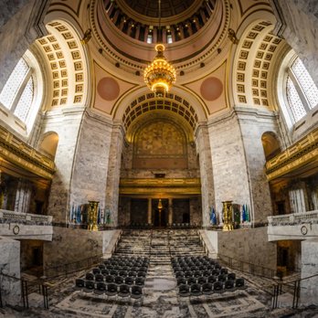 Washington State Capitol Events & Tours - Washington State Capitol rotunda event set-up - Venues & Event Spaces Near Me - Olympia, Washington Washington State Capitol Events & Tours - Washington State Capitol rotunda event set-up - Venues & Event Spaces Near Me - Olympia, Washington