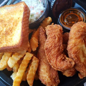 Zaxbys - Chicken finger plate with decent coleslaw, Cajun-spiced fries, and nice Texas toast. - Fast Food Near Me - Winchester, Virginia Zaxbys - Chicken finger plate with decent coleslaw, Cajun-spiced fries, and nice Texas toast. - Fast Food Near Me - Winchester, Virginia