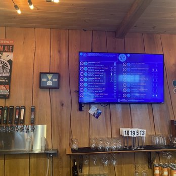 Halpatter's - Beer menu and upstairs bar - Breweries Near Me - Lake City, Florida