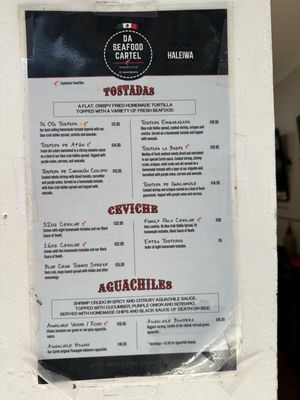 Menu photo 2 Da Seafood Cartel Haleiwa, HI Menu photo 2 Da Seafood Cartel Haleiwa, HI