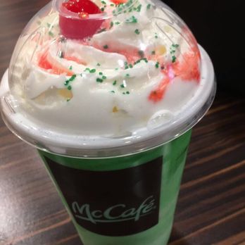 McDonald's - Shamrock Shake - Fast Food Near Me - Glen Oaks, New York