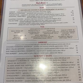 North Italia - Menu - Italian Near Me - McLean, Virginia