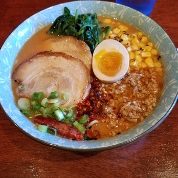 Ramen 4 Real - Mi-so hot ramen with spinach - Ramen Near Me - Reno, Nevada