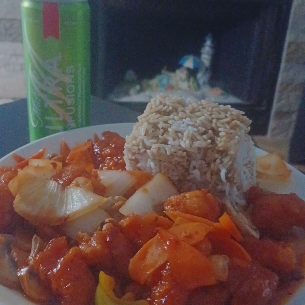 China Dragon Restaurant - Finally done with errands and I'm having dinner with Miss Princess. Yes, I guess I was hungry. General Tso's Chicken & lime Ultra. - Chinese Near Me - Gulf Shores, Alabama