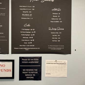 Polished Shears - Hair Service Menu - Nail Salons Near Me - Eureka, California Polished Shears - Hair Service Menu - Nail Salons Near Me - Eureka, California