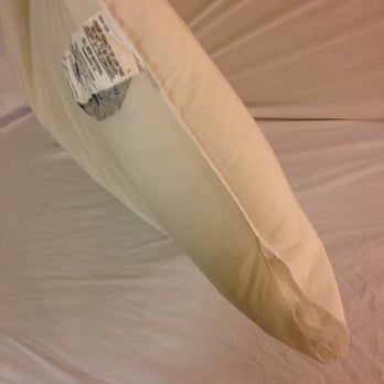 Quality Inn & Suites - Pillow with a hole and no covering for pull out bed - Hotels Near Me - Mobile, Alabama