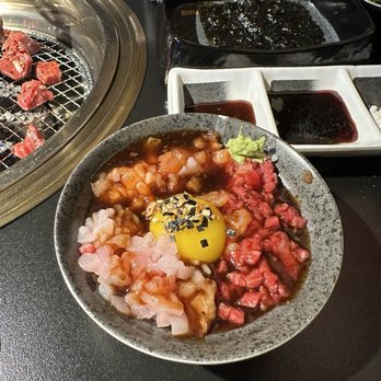 Chubby Cattle - Wagyu Poke Rice - Barbeque Near Me - Rosemead, California Chubby Cattle - Wagyu Poke Rice - Barbeque Near Me - Rosemead, California