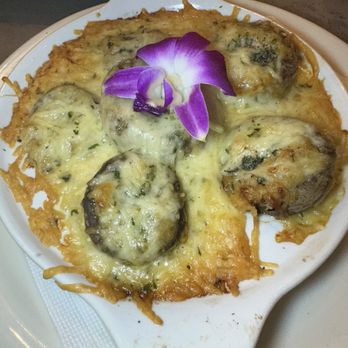 Wolf Bay at Orange Beach - Stuffed Mushrooms - Seafood Near Me - Orange Beach, Alabama