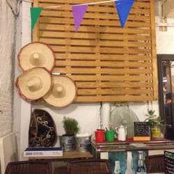 La Cantina Mexicana - La terraza interior.