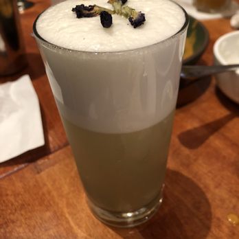 Fish Cheeks - pandan gin fizz: yum! - Seafood Near Me - New York, New York Fish Cheeks - pandan gin fizz: yum! - Seafood Near Me - New York, New York