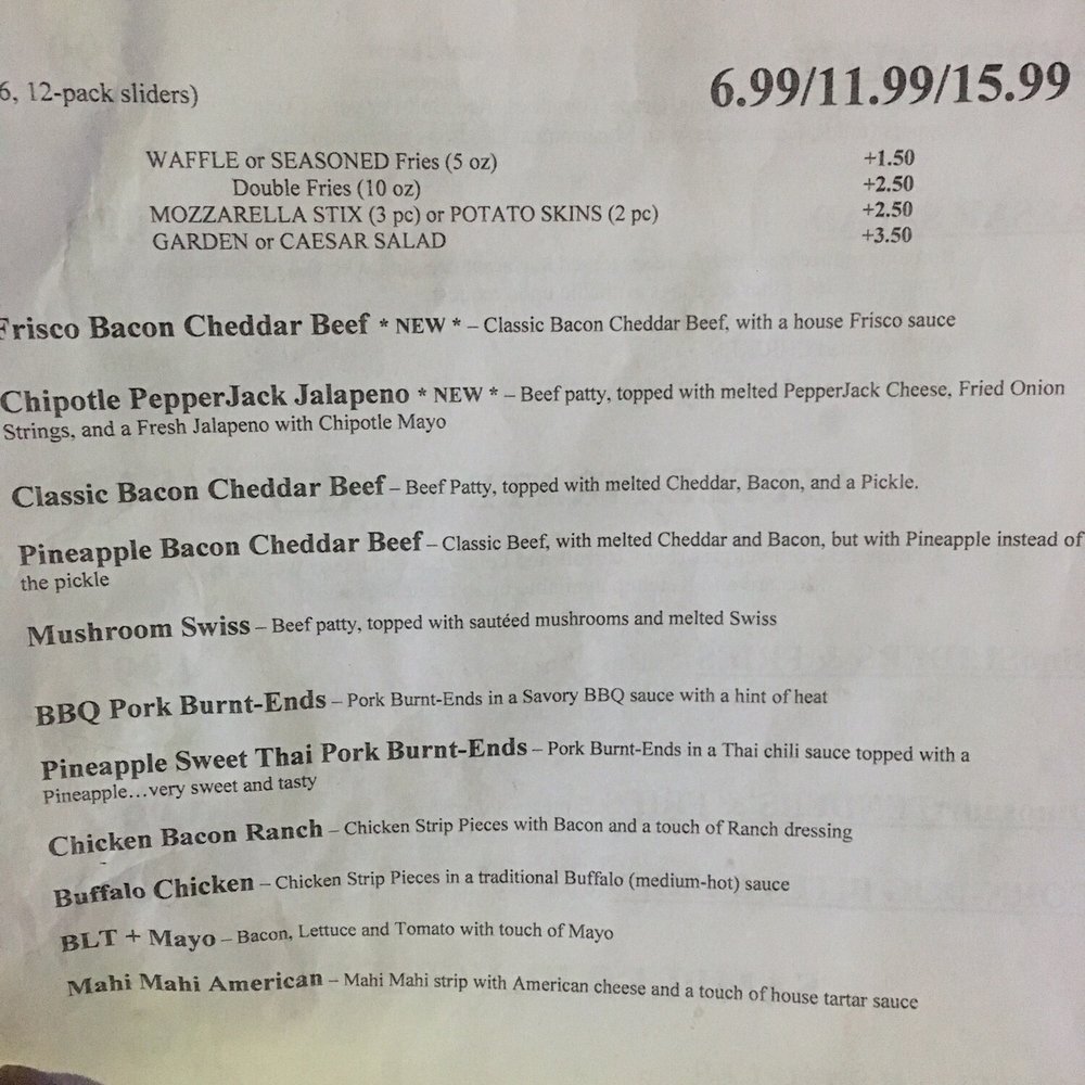 Key West - Here's the menu with prices. I hate it when I can't see menu's - Lounges Near Me - Carbondale, Illinois Key West - Here's the menu with prices. I hate it when I can't see menu's - Lounges Near Me - Carbondale, Illinois