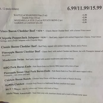Key West - Here's the menu with prices. I hate it when I can't see menu's - Lounges Near Me - Carbondale, Illinois