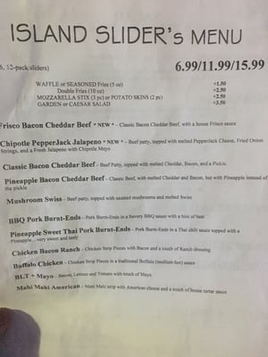 Menu photo 5 Key West Carbondale, IL