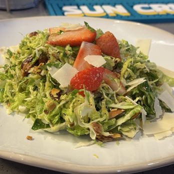 Streetcar Bar + Bites - Brussels Sprouts Salad - Sports Bars Near Me - Charlotte, North Carolina Streetcar Bar + Bites - Brussels Sprouts Salad - Sports Bars Near Me - Charlotte, North Carolina