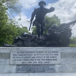 The Cameronians Scottish Rifles War Memorial