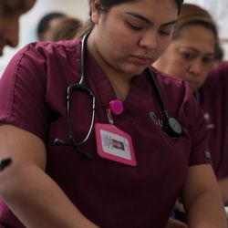 Unitek College - South San Francisco Campus - Medical Assisting students gaining practical healthcare experience with hands-on training at Unitek College South San Francisco campus.