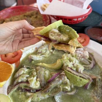 Palapa - Agua Chiles - 12 Shrimp - Mexican Near Me - Santa Barbara, California