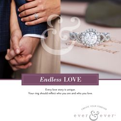 Facet Jewelers - Now we give you the option to go online and design your engagement ring and so much more. Go to Everandever.com and start designing.