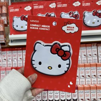 Miniso - hello kitty compact mirror - Toy Stores Near Me - Schaumburg, Illinois