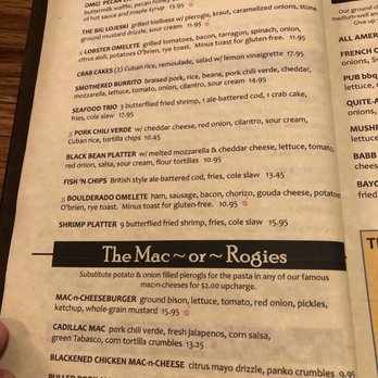 Cherry Street Pub - Menu selection - Pubs Near Me - Lancaster, Ohio