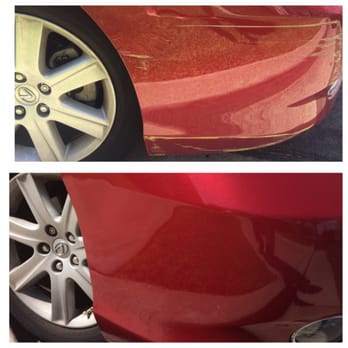 Dent and Scratch Pro - Poway - Thank you for fixing my bumper!! Fast, friendly and affordable. All done at my home. - Body Shops Near Me - Poway, California Dent and Scratch Pro - Poway - Thank you for fixing my bumper!! Fast, friendly and affordable. All done at my home. - Body Shops Near Me - Poway, California