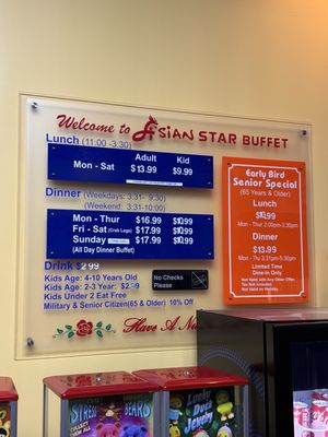 Menu photo 1 Asian Star Super Buffet San Antonio, TX Menu photo 1 Asian Star Super Buffet San Antonio, TX