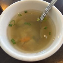 Complimentary soup
