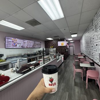 Chocolate Bash - Cookie latte was yum! Got a little less sweet - Desserts Near Me - Manteca, California