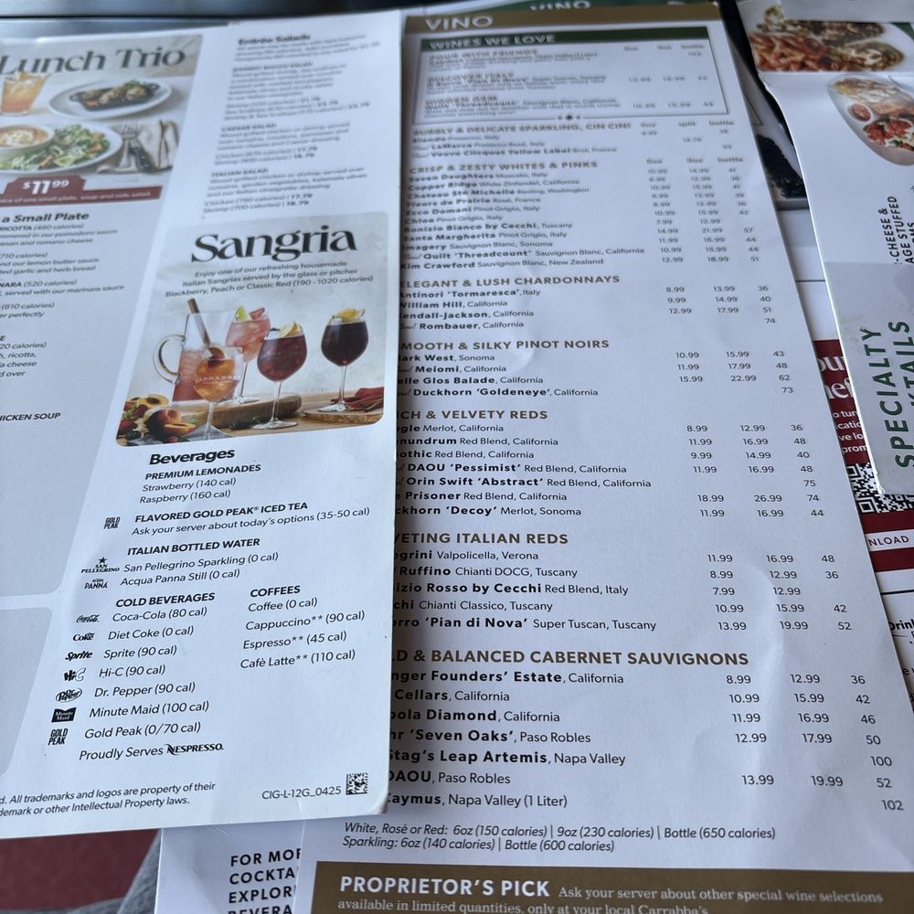 Carrabba's Italian Grill - Italian Near Me - Tampa, Florida