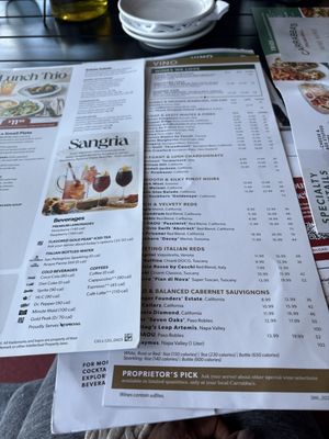 Menu photo 3 Carrabba's Italian Grill Tampa, FL