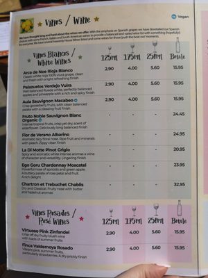 Menu photo 3 Bar Limón Great Malvern, WOR