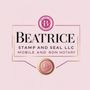 Photo of Beatrice Stamp and Seal