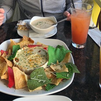 Upper Deck - Lobster bisque, lobster/crab dip, River runner and camouflage drinks. - Sports Bars Near Me - Weeki Wachee, Florida