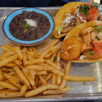 Simply Fish Seafood - Tacontuesday. Shrimp and grilled whitefish tacos. - Fish & Chips Near Me - Costa Mesa, California