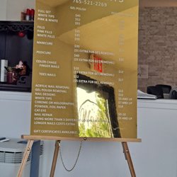 Nail Experts - Menu