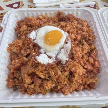 Ohana Kitchen - Kimchi Fried Rice (So good!!!) - Korean Near Me - Burien, Washington