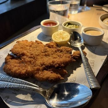 NAIA - Chicken schnitzel - Mediterranean Near Me - Chicago, Illinois