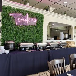 Tondero Peruvian Cuisine Whittier - The buffet on Monday